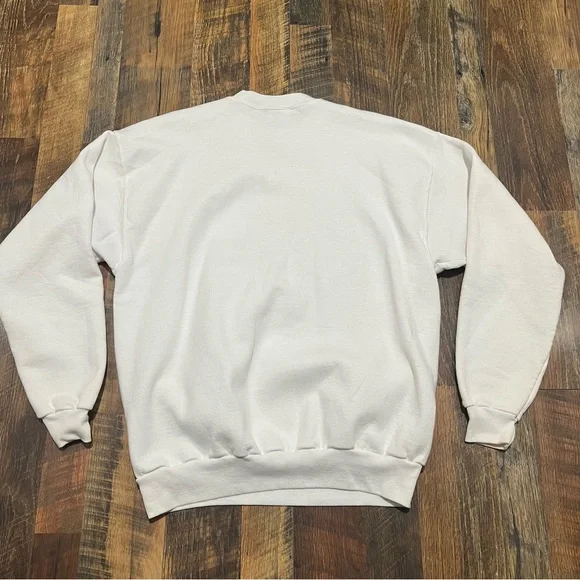 Vintage White Sweater - Picture 3 of 5